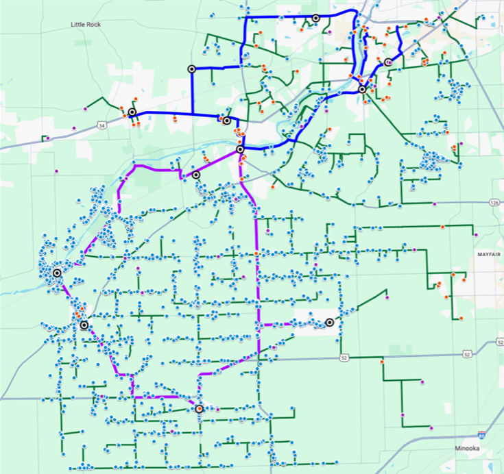 Kendall County Map