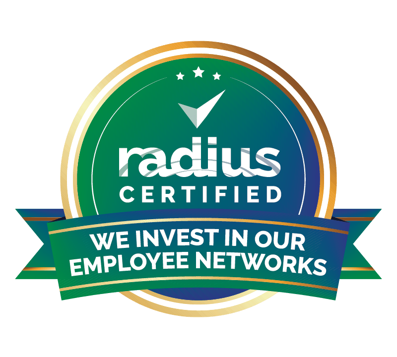 radius certifice ribbon